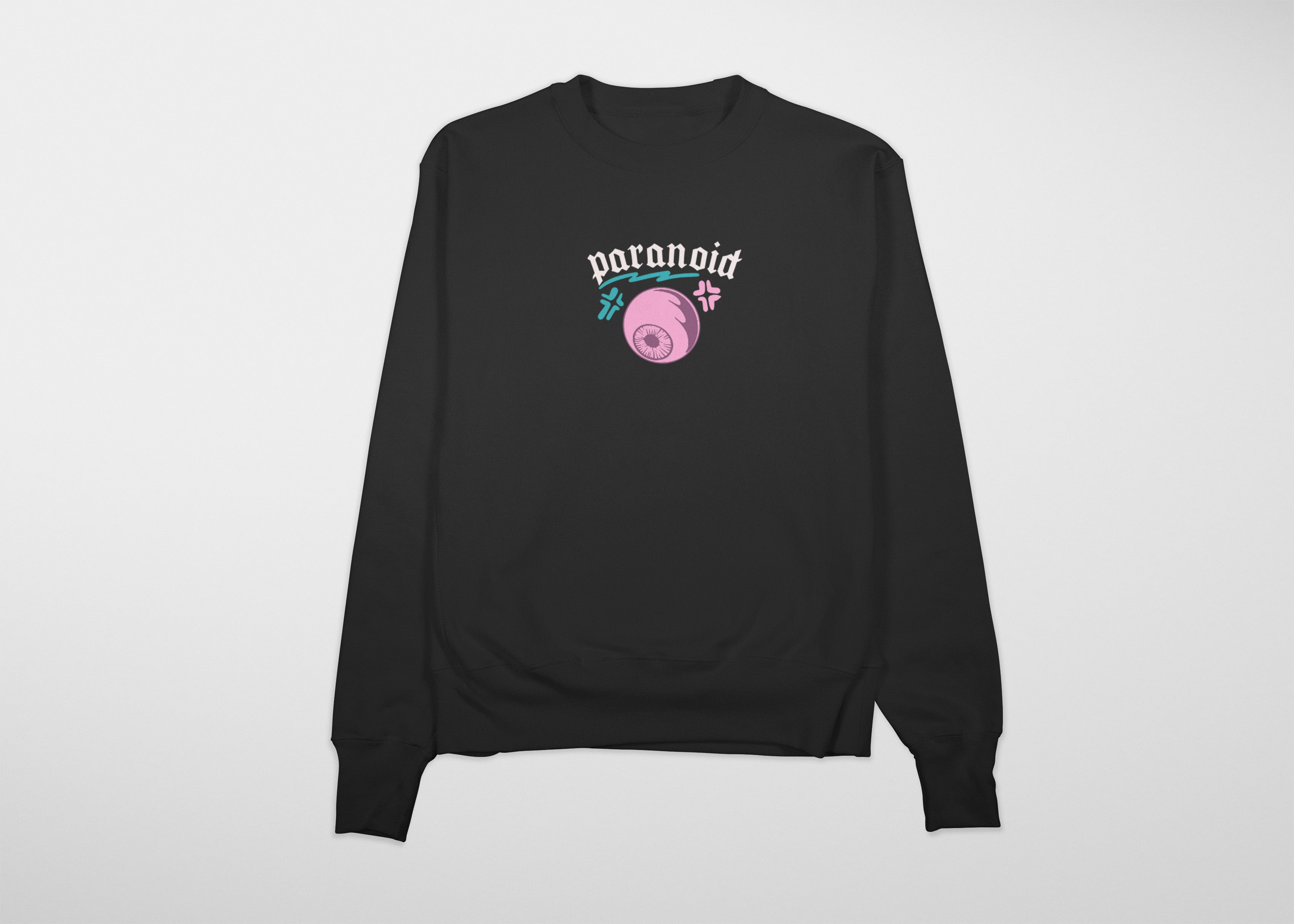 【新品タグ付き】paranoid Crewneck PARANOID Premium Sweatshirt (Black) – Flying Bird